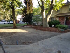 Update landscape and install new lawn A5
